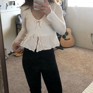 Dainty long sleeve Top